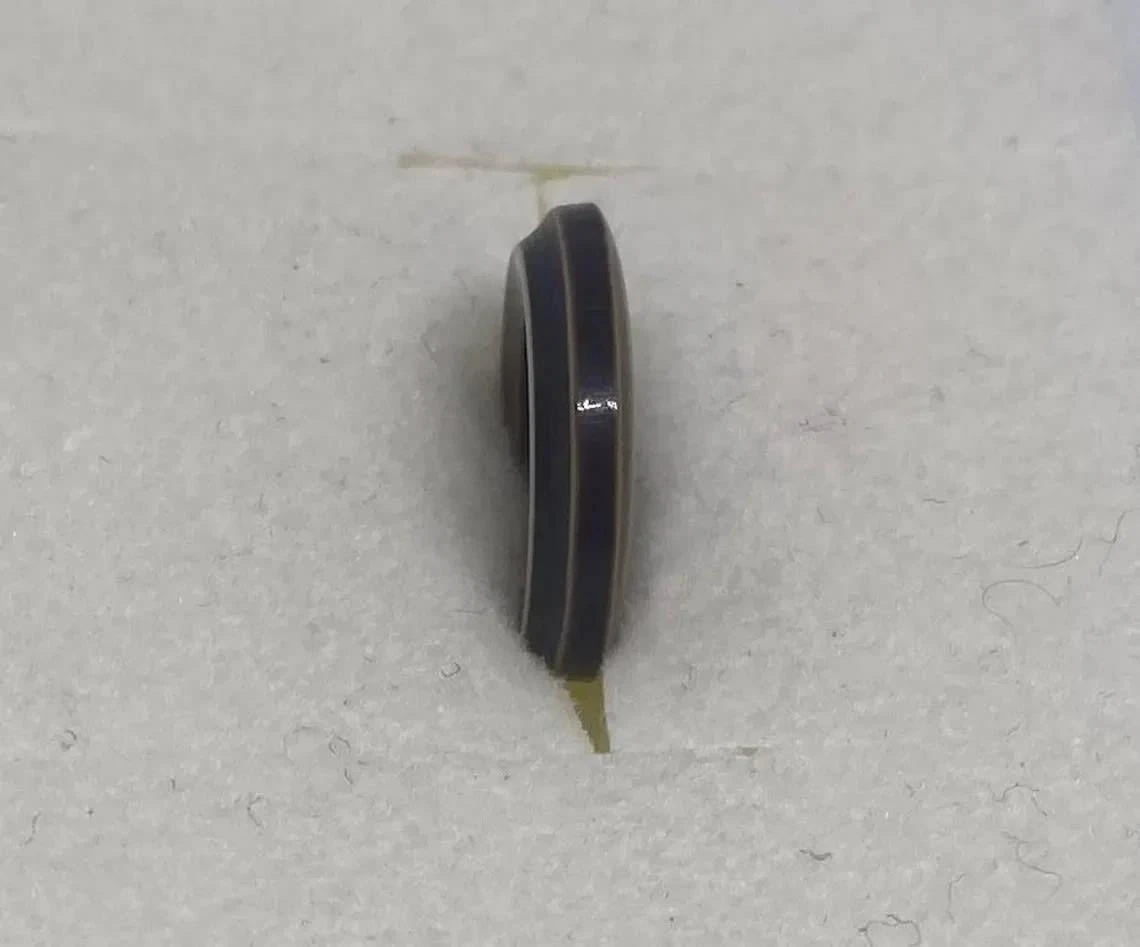 Lote de 20 botões vintage marrons com dois furos – 13,8 mm – Botões clássicos – photo 4